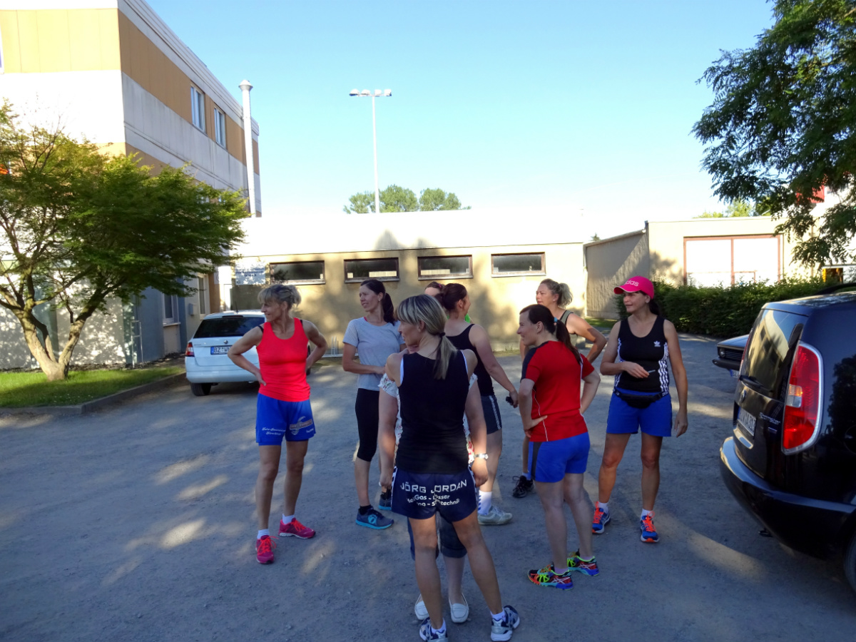Erstes Training der „Neuen“ 2. Frauenmannschaft für die Saison 2015/16