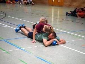 Papa geplättet