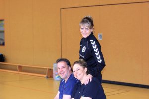 . . . und glückliche Trainer