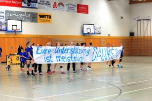 Dank an die Fans