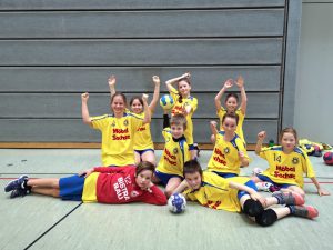 Handball E-Jugend in Hoyerswerda