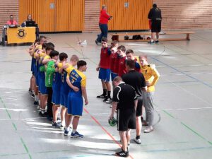 Vor dem Spiel