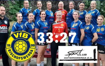 VfB Bischofswerda – SC Hoyerswerda 33:27