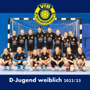 D-Jugend weiblich 2022/23