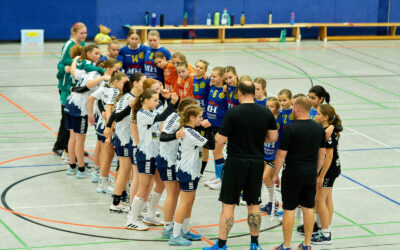 Knappe Niederlage unserer weiblichen D-Jugend im Spiel gegen den VfL Meißen (31:32)