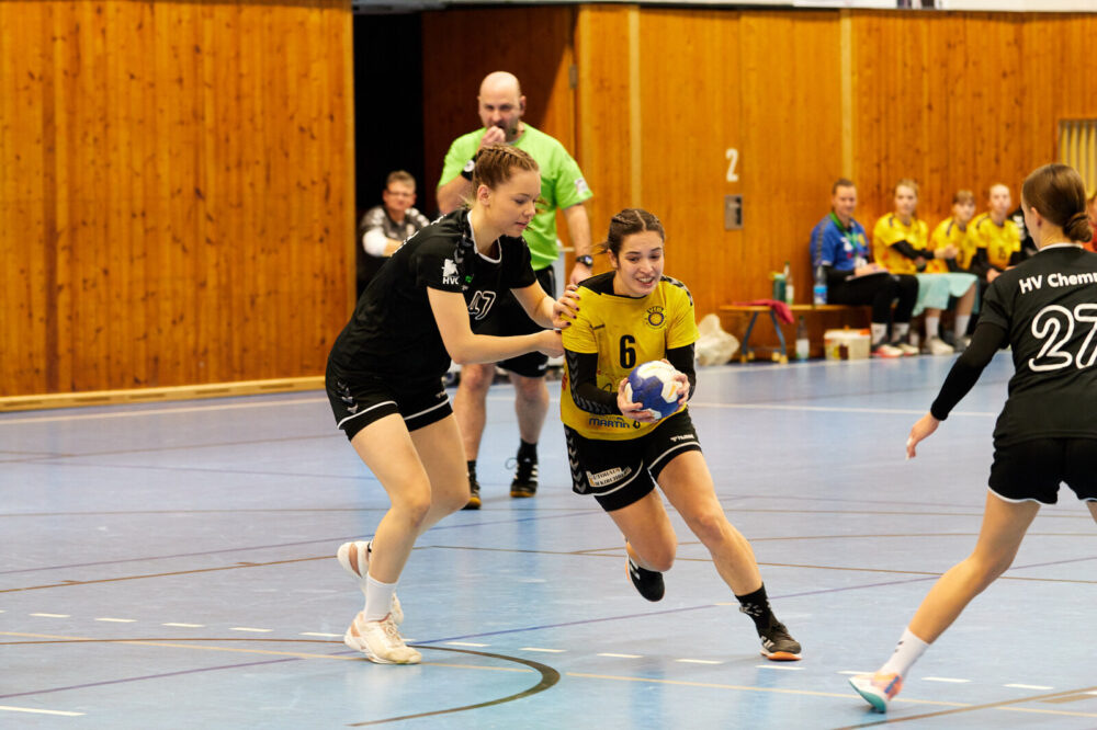 1F - HV Chemnitz II - VfB Bischofswerda 23:32 (12:19) Sachsenliga Frauen 2023/24