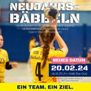 Neujahrsbäbbeln 2024 neuer Termin