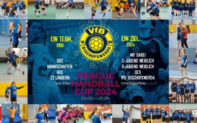Unterstützt die weibliche C-& D-Jugend beim Prager Handball Cup 2024