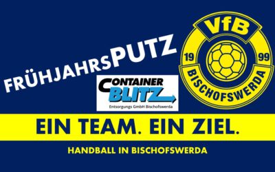 Frühjahrsputz beim VfB Bischofswerda