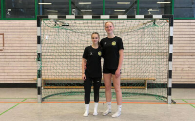Helene und Larissa beim Oktobertrainingslager