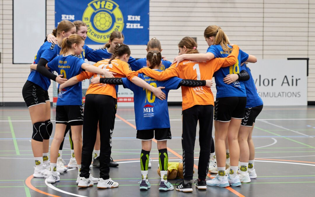 Weibliche D-Jugend gewinnt gegen Tabellennachbarn aus Leipzig