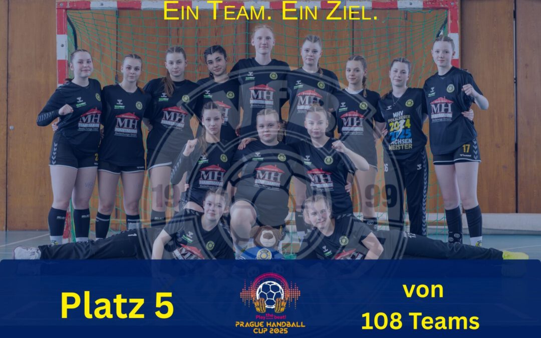 Weibliche Jugend C begeisterte beim Prager Handballcup
