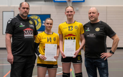 Erneute Berufung in den LK1-Kader von Larissa Klose und Helene Lieschke