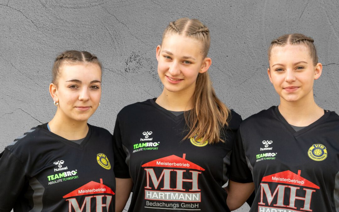 Verstärkungen für die neue weibliche Jugend B