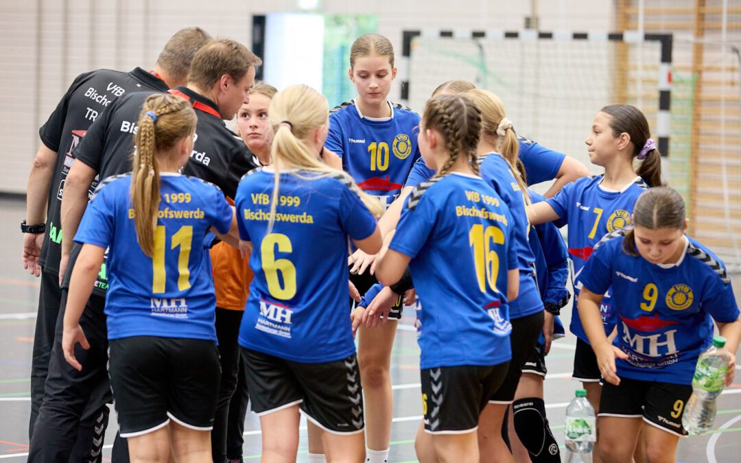 Saisonauftakt der weiblichen D-Jugend: Ein schwieriger Start, aber viel Potenzial