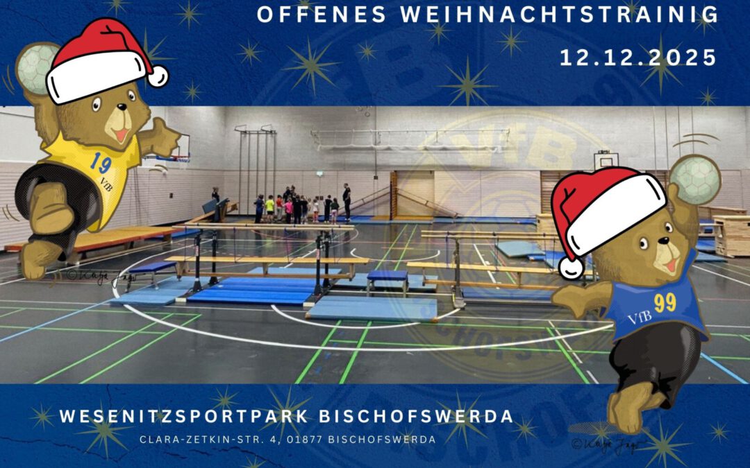 Weihnachtstraining und Grundschulaktionstag 2025