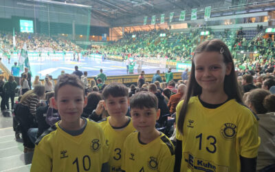 Ausflug der E-Jugend zur Handball-Bundesliga