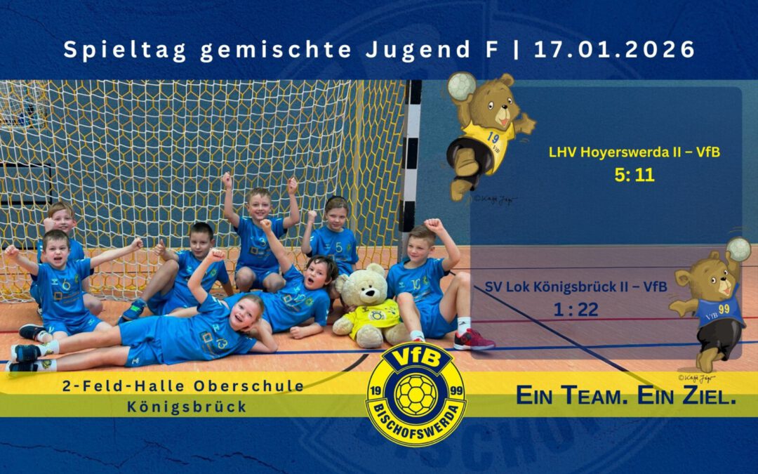 F-Jugend Spieltag am 17.01.2025 in Königsbrück