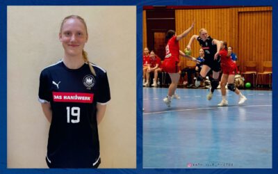 Helene Lieschke mit Debüt in der Nationalmannschaft